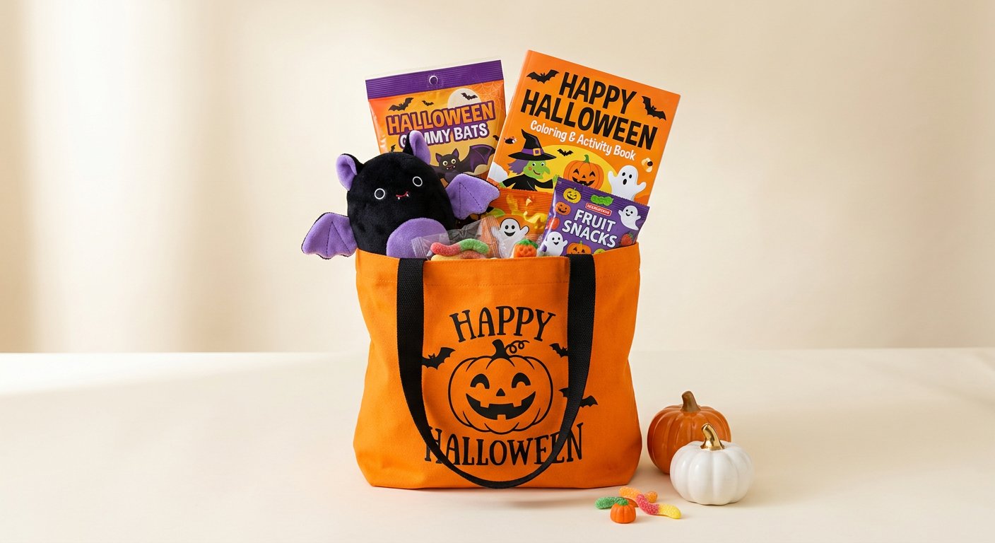 Halloween treat tote for kids
